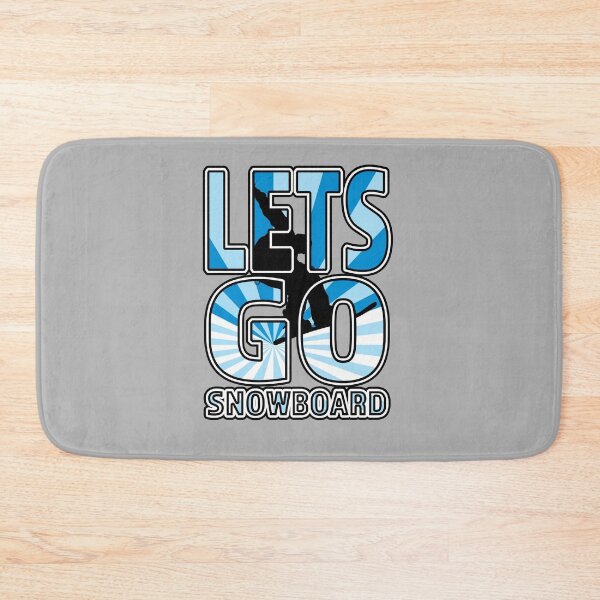 Item preview, Lets Go Snowboard - Great Snowboarding Gift designed and sold by Richard529.