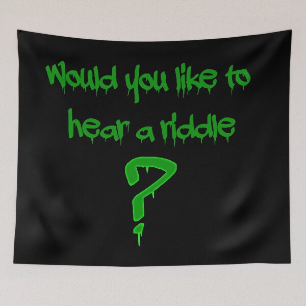 Item preview, Would you like to hear a riddle? designed and sold by Midnight Sky Sundry.