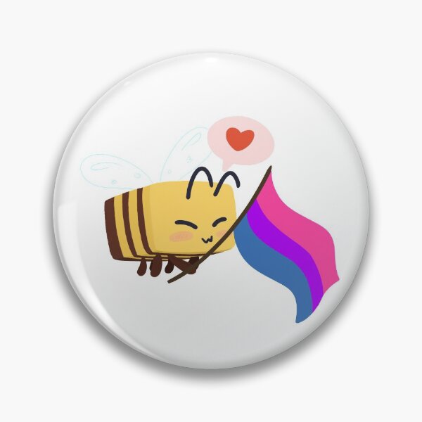 Artikelvorschau, Minecraft Bi Pride Bee entworfen und verkauft von SoupinSpace.