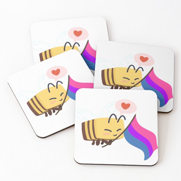 Item preview, Minecraft Bi Pride Bee designed and sold by SoupinSpace.