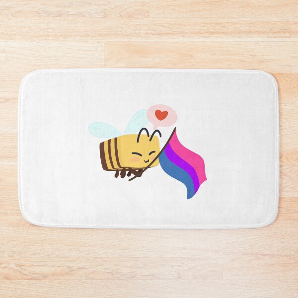 Item preview, Abeja del Bi Pride de Minecraft designed and sold by SoupinSpace.