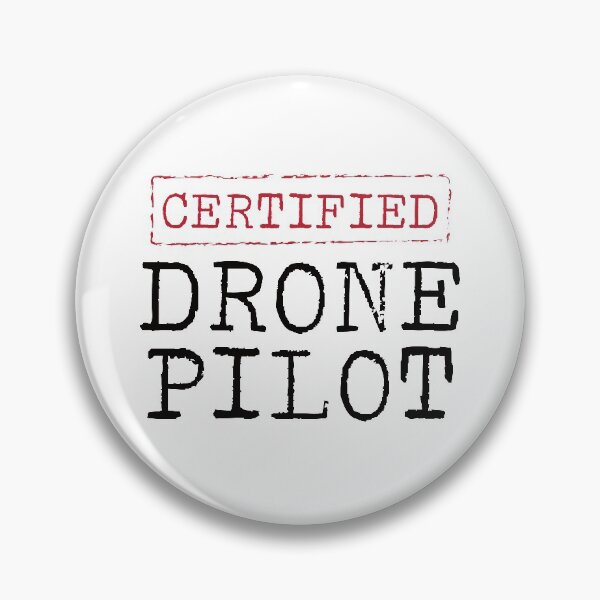 Item preview, Certified Drone Pilot designed and sold by teesaurus.