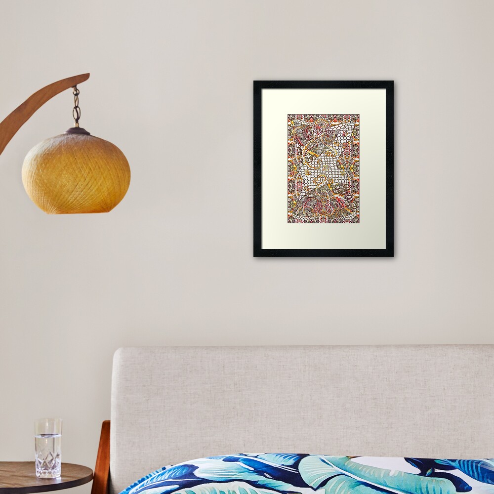 Item preview, Framed Art Print designed and sold by MagickMama.