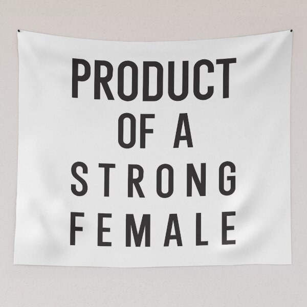 Item preview, product of a strong female Girls Women strong Gifts Christmas lover christmas for women, best gift for women designed and sold by donvector.