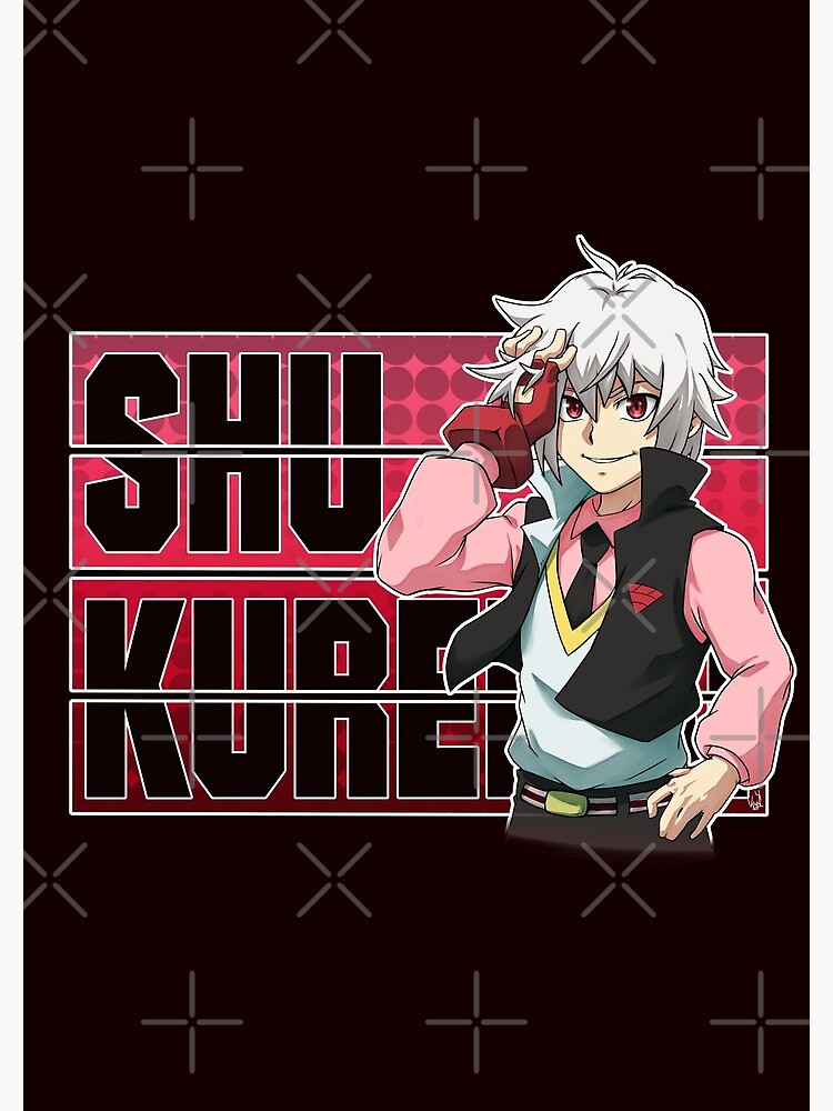 Shu Kurenai (no background) from Beyblade Burst Sticker for Sale by  Kaw-dev