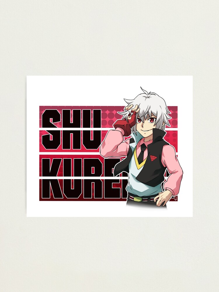 Shu Kurenai (no background) from Beyblade Burst Spiral Notebook