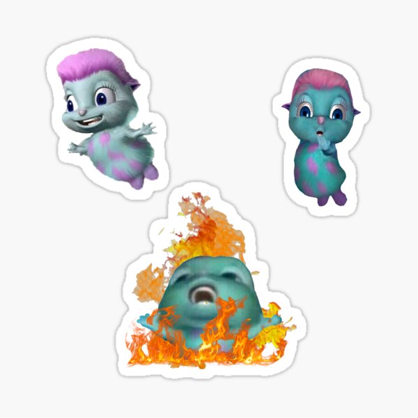 Bibble Meme sticker pack Sticker for Sale by JENNIL1