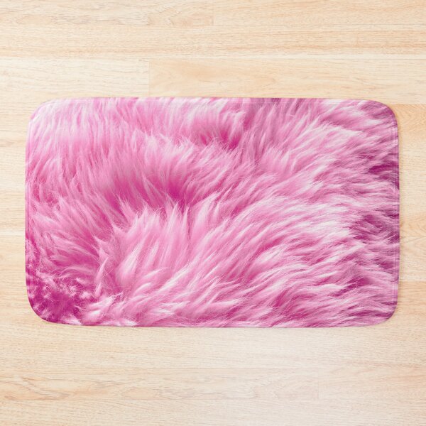 Item preview, Pink Fluffy Furry Pelt designed and sold by TheBearandBunny.