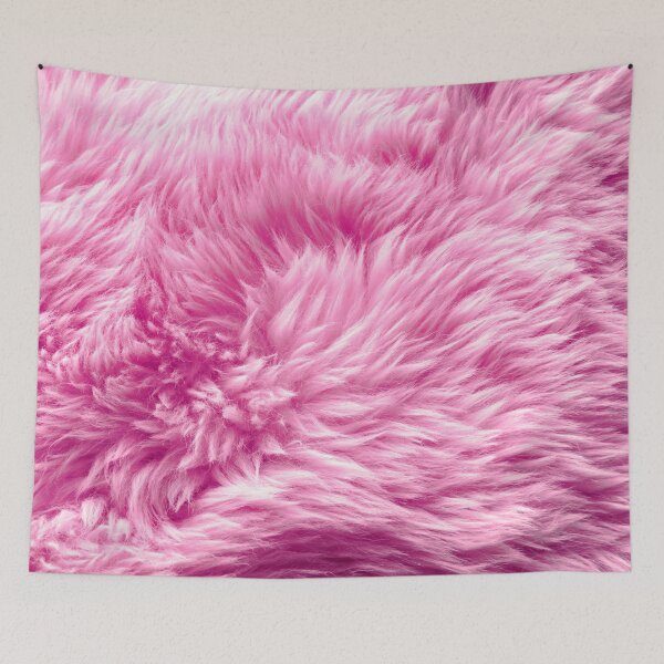 Item preview, Pink Fluffy Furry Pelt designed and sold by TheBearandBunny.