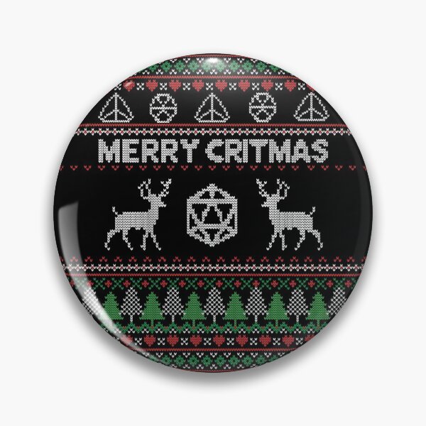 Item preview, Merry Critmas DND Ugly Sweater - DND designed and sold by Nimazu.