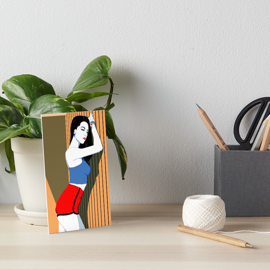 Item preview, Art Board Print designed and sold by djspacegr.