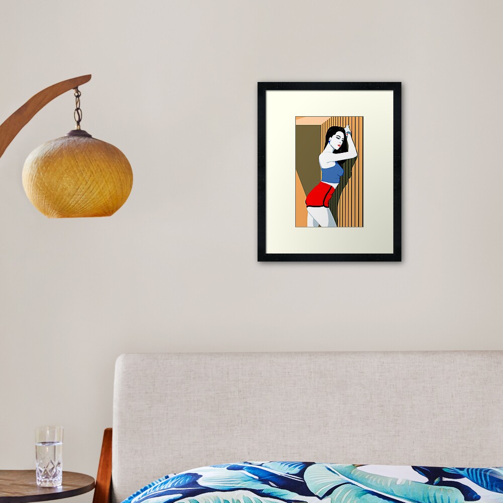 Item preview, Framed Art Print designed and sold by djspacegr.