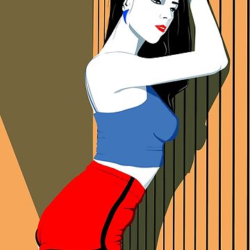 Artwork thumbnail, Athletic Girl vector art by Retroperks