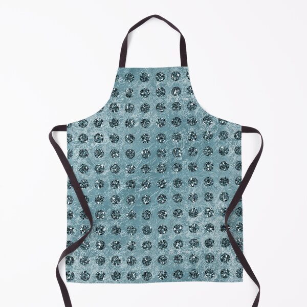 Item preview, Glitter dotted pattern cyan designed and sold by Kamiri.