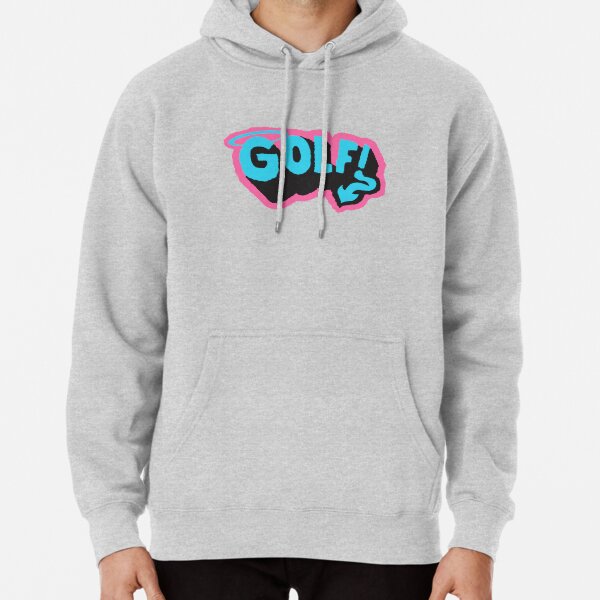 Golf Wang Squiggle Design - Golfer and Golf Gifts - HD Graphic Pullover Hoodie