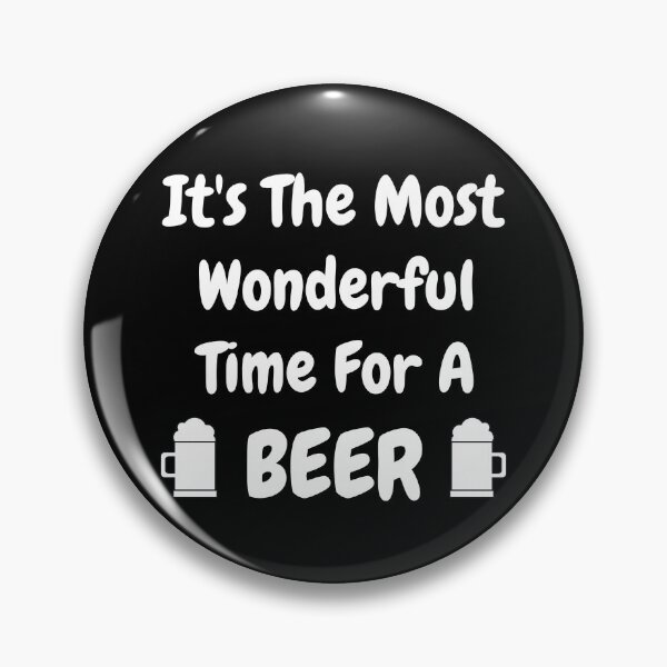 Item preview, Its the most wonderful time of the year. Its the most wonderful time for a beer. Beer Lover Christmas Design. The Perfect Christmas or Secret Santa Gift. T-Shirt designed and sold by That Cheeky Tee.