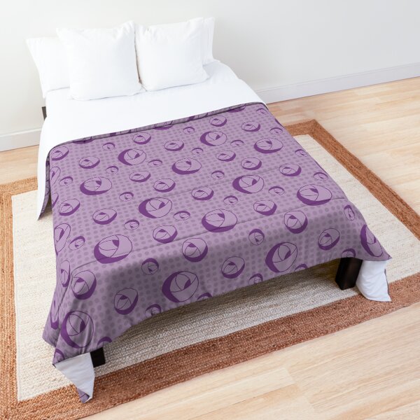 Mac Rose Tone on Tone Purple Comforter