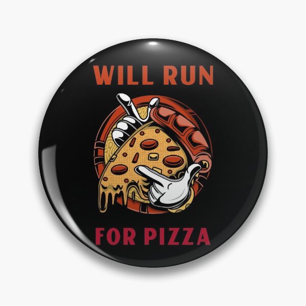 Item preview, Will Run For Pizza Gloves designed and sold by Coder-T.