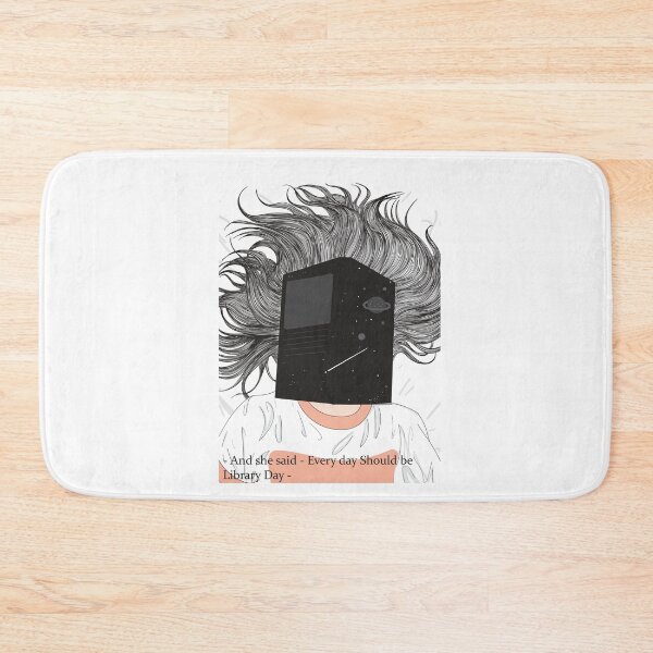 Item preview, Everyday Should Be Library Day - Books and Coffee designed and sold by tinypurpleland.