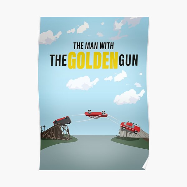 'Der Mann mit der goldenen Pistole' Poster