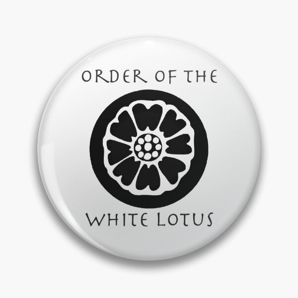 Item preview, Order of the White Lotus logo designed and sold by DragonJake.