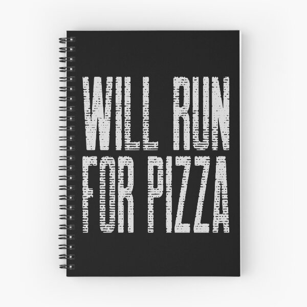 Item preview, Will Run For Pizza Text designed and sold by Coder-T.