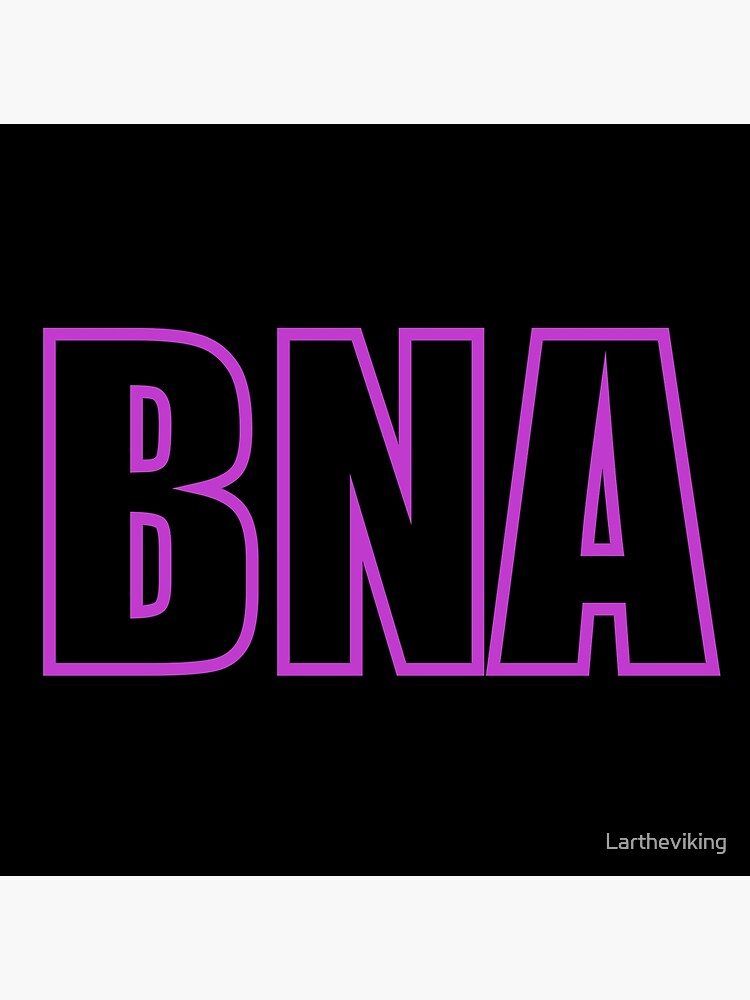 "BNA Nashville Tennessee TN Airport Code " Poster by Lartheviking