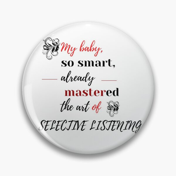 Item preview, Smart Baby: Master of Selective Listening  designed and sold by Olawuyi-Store.