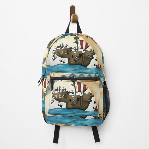 Item preview, Penguin Pirate Ship designed and sold by SunAndSparrow.