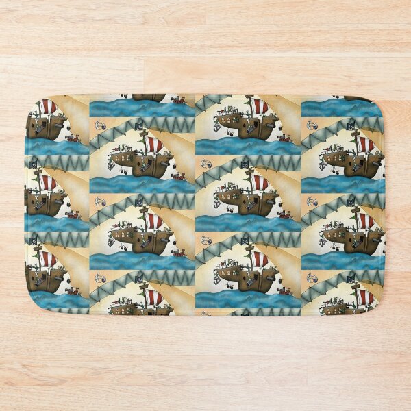 Item preview, Penguin Pirate Ship designed and sold by SunAndSparrow.