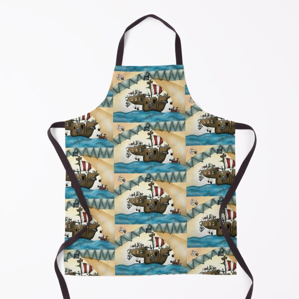 Item preview, Penguin Pirate Ship designed and sold by SunAndSparrow.