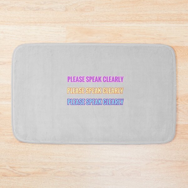 Item preview, PLEASE SPEAK CLEARLY HEARING IMPAIRED STICKERS designed and sold by matmazel.