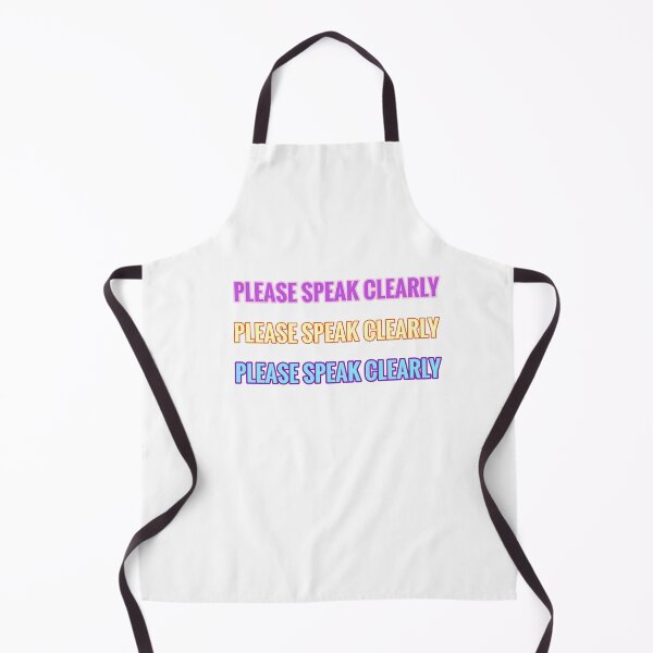 Item preview, PLEASE SPEAK CLEARLY HEARING IMPAIRED STICKERS designed and sold by matmazel.