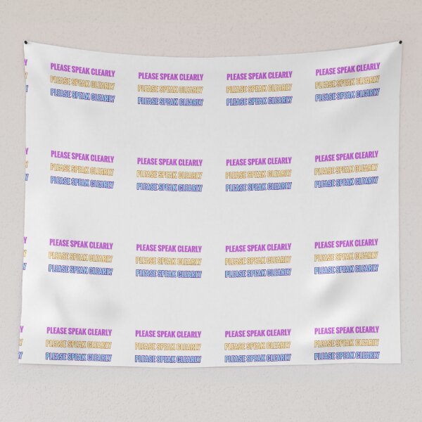 Item preview, PLEASE SPEAK CLEARLY HEARING IMPAIRED STICKERS designed and sold by matmazel.