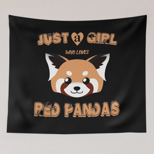 Item preview, Just a Girl Who Loves Red Pandas designed and sold by Cute  Pawz.