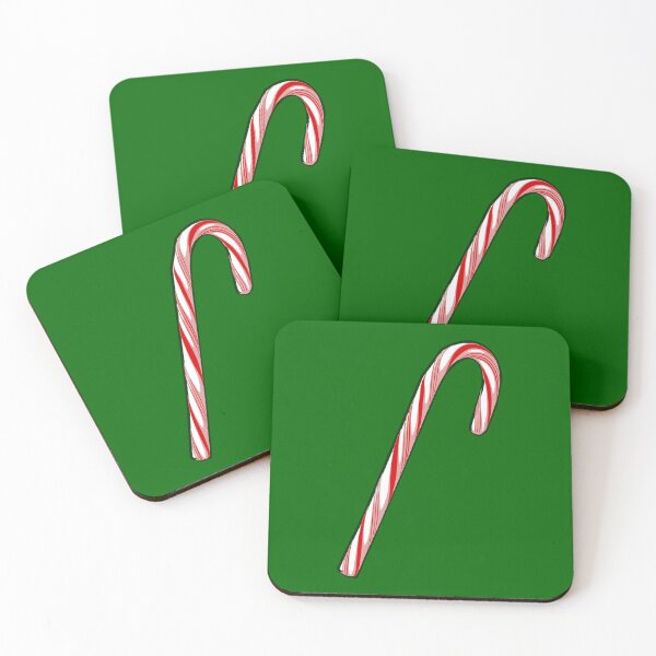 Item preview, green christmas candy cane designed and sold by Gossip Rag.