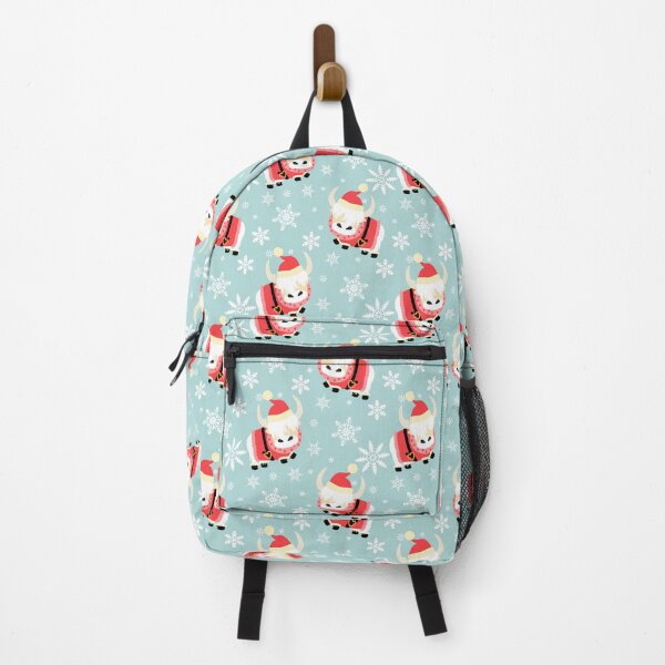 Item preview, Scottish Highland Cattle Christmas Santa Claus designed and sold by Lulupainting.