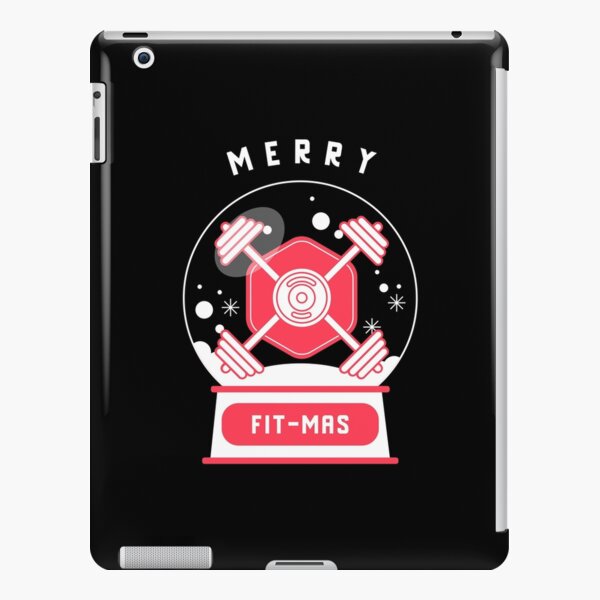 Merry Fitmas Funny Christmas Fitness iPad Snap Case