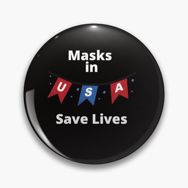 Item preview, Masks in USA save lives designed and sold by Vero De.
