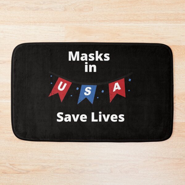 Item preview, Masks in USA save lives designed and sold by Vero De.