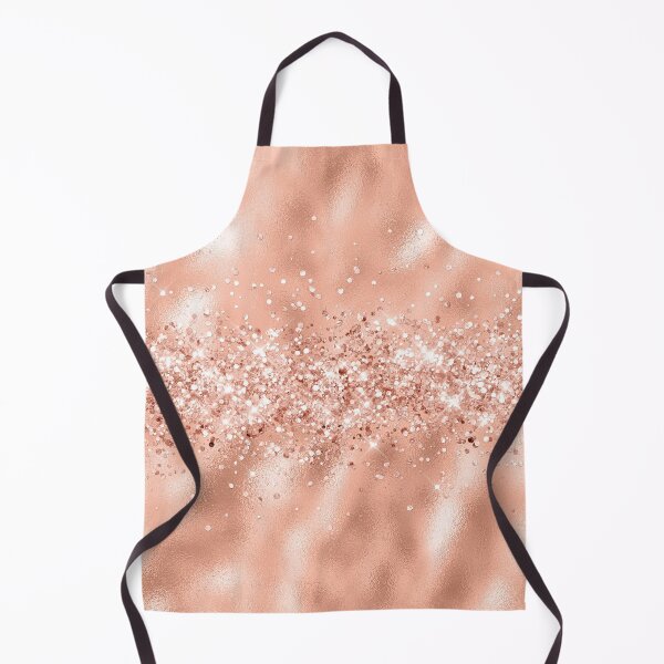 Item preview, Rose Gold Sparkly Glitter Effect on Blurred Foil look background designed and sold by WOW TeesAndThings.