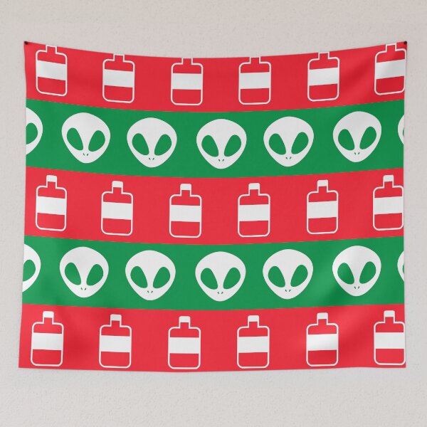 Item preview, DRUNK ALIEN Holiday Sweater designed and sold by SarcasticWords.