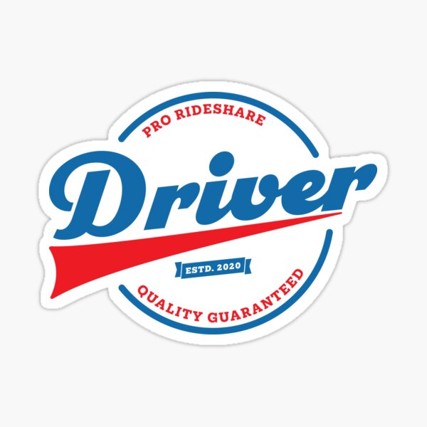 Rideshare Driver 1111 Sticker