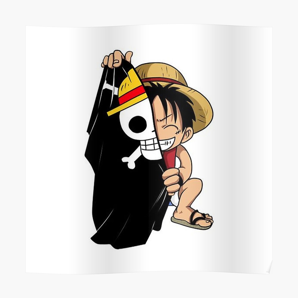 Chibi Luffy Mask By Moimoiettoi13 Redbubble