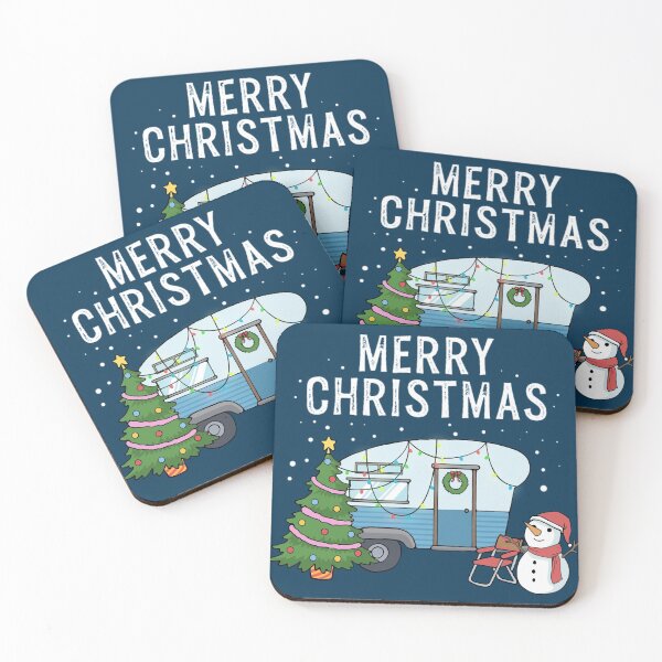 Item preview, Merry Christmas Camping designed and sold by GeniusDesignArt.