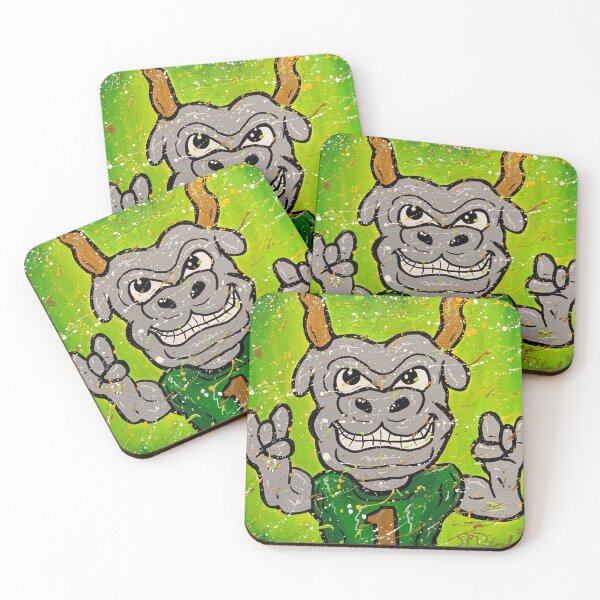 Item preview, Throw Ya Horns Up!  designed and sold by JPDiCarloArt.
