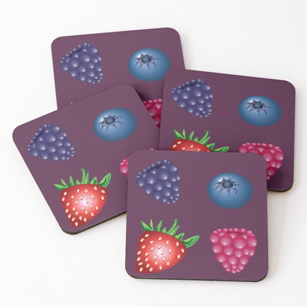 Item preview, Mixed Berries Pattern designed and sold by Hannah King.