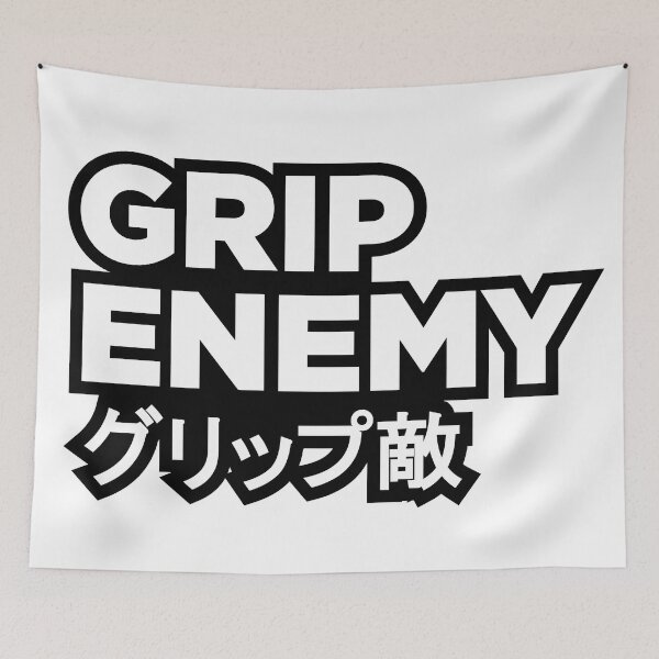 Item preview, Grip Enemy Kanji Reverse | グリップ敵 | NFS Pro Street designed and sold by SgtBlueFalcon.