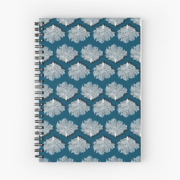 Item preview, White Fan Coral with Shadows on an Adriatic Sea Background Color designed and sold by JennieJoyce.