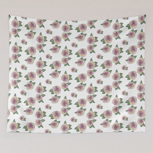 Item preview, Rosas rosa naranja con hojas designed and sold by sandysign.